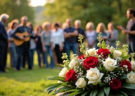 Chanson française pour funérailles : réconfort et hommage en musique